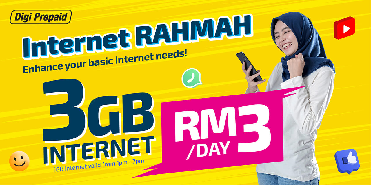 5G Prepaid Data Plan HighSpeed Mobile Malaysia Digi